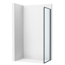Lateral fijo Victoria Plus, 900x50x2000 mm, cristal transparente, perfil negro mate, (AM12C3847D0016NMN)