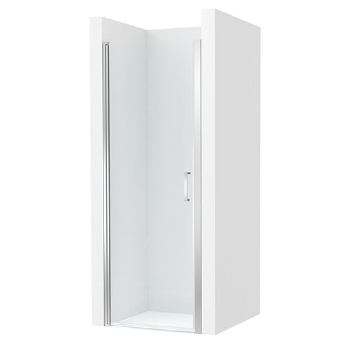 Frontal ducha Ura (1 hoja batiente), 800x50x2000 mm, plata brillo (AM20M3207D0012NMN)
