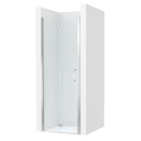 Frontal ducha Ura (2 hojas plegables), 800x50x2000 mm, plata brillo (AM20P3207D0012NMN)