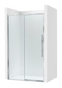 Frontal ducha Brisa L2-E (1 hoja corredera +1 fija) 1350x50x2000 mm, plata brillo, (AM34313512M)