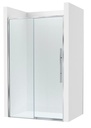 Frontal ducha Brisa L2-E (1 hoja corredera +1 fija) 1700x50x2000 mm, plata brillo, (AM34317012M)