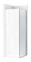 Frontal ducha Brisa PLF (1 hoja batiente +1 fija) 1300x100x2000 mm, plata brillo, (AM34413012M)