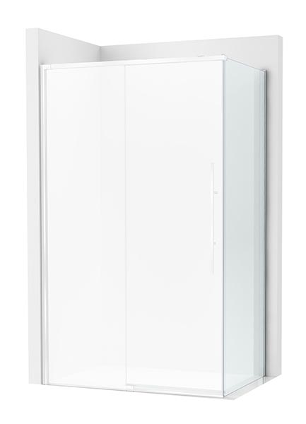[PROCAM37307012M] Lateral fijo Brisa LF-C 700x50x2000 mm, cristal transparente, perfil plata brillo, (AM37307012M)
