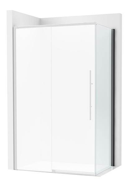 [PROCAM37308016M] Lateral fijo Brisa LF-C 800x50x2000 mm, cristal transparente, perfil negro mate, (AM37308016M)