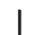 Perfil suplementario horizontal y vertical de nivelación Profiles, 80x80x2550 mm, negro mate cepillado, (AM99006406)