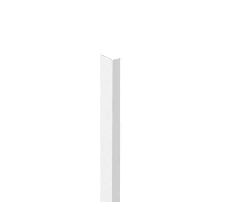 [PROCAM99006501] Perfil suplementario horizontal angular Profiles, 50x50x2550 mm, blanco, (AM99006501)