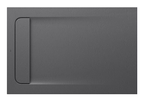 Plato de ducha extraplano de STONEX Aquos 1000x700x28 mm, pizarra, (AP6013E82BC01200)