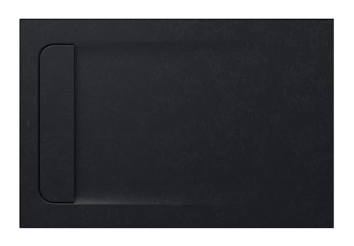 Plato de ducha extraplano de STONEX Aquos 1000x700x28 mm, negro, (AP6013E82BC01400)