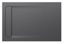 Plato de ducha extraplano de STONEX Aquos 1200x800x28 mm, pizarra, (AP6014B032001200)