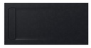 Plato de ducha extraplano de STONEX Aquos 1400x700x31 mm, negro, (AP6015782BC01400)