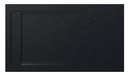 Plato de ducha extraplano de STONEX Aquos 1400x800x31 mm, negro, (AP60157832001400)
