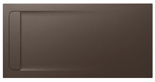 Plato de ducha extraplano de STONEX Aquos 1600x800x31 mm, café, (AP60164032001660)
