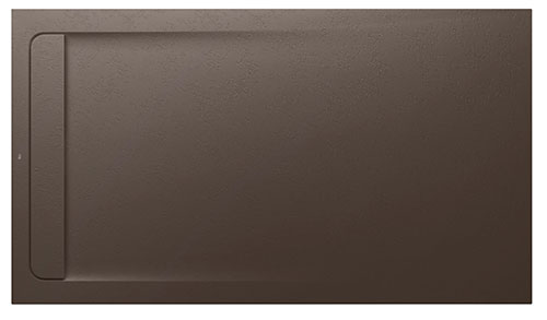 [PROCAP6016403E801660] Plato de ducha extraplano de STONEX Aquos 1600x1000x31 mm, café, (AP6016403E801660)