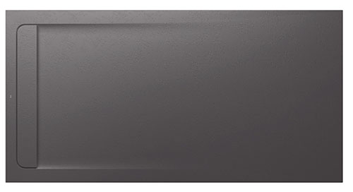 Plato de ducha extraplano de STONEX Aquos 2000x1000x35 mm, ónix, (AP6017D03E801640)