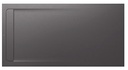 Plato de ducha extraplano de STONEX Aquos 2000x1000x35 mm, ónix, (AP6017D03E801640)