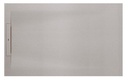 Plato de ducha extraplano de STONEX Pyros 1200x700x30 mm, perla, (AP9014B02BC01630)