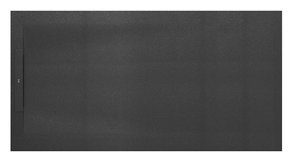 Plato de ducha extraplano de STONEX Pyros 1600x700x34 mm, onix, (AP9016402BC01640)