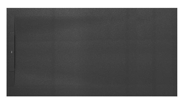 Plato de ducha extraplano de STONEX Pyros 1600x800x34 mm, onix, (AP90164032001640)