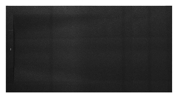Plato de ducha extraplano de STONEX Pyros 1600x900x34 mm, negro, (AP90164038401400)