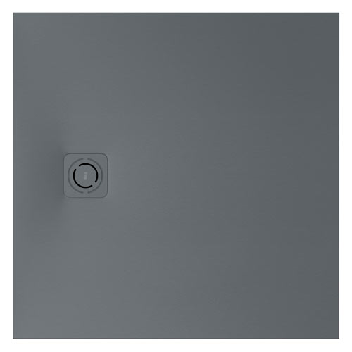 Plato de ducha extraplano de STONEX Terran-N 900x900x28 mm, pizarra, (APA0138438401200)