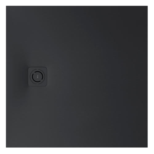 Plato de ducha extraplano de STONEX Terran-N 900x900x28 mm, negro, (APA0138438401400)