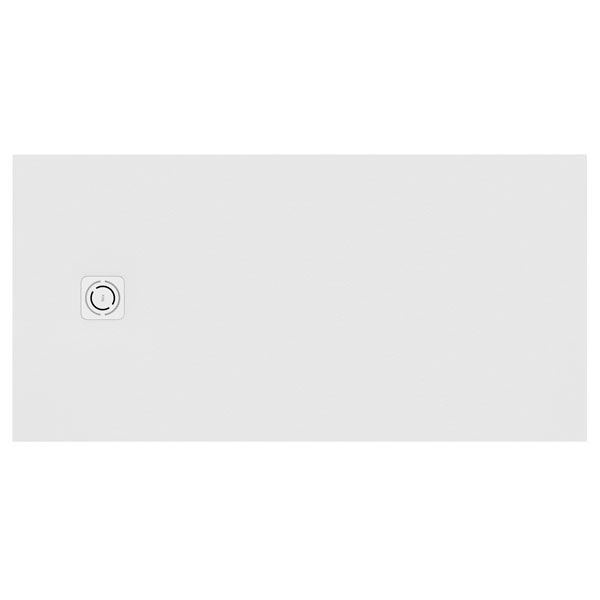 Plato de ducha extraplano de STONEX Terran-N 1000x800x26 mm, blanco, (APA013E832001100)