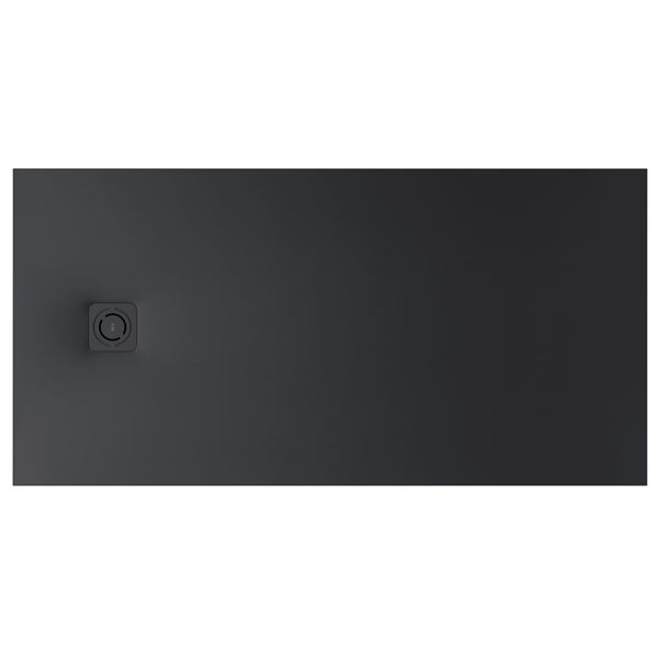 Plato de ducha extraplano de STONEX Terran-N 1200x700x29 mm, negro, (APA014B02BC01400)