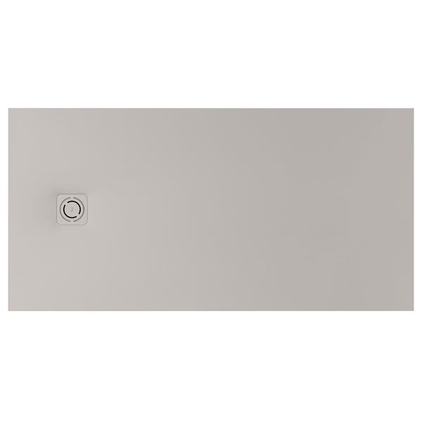 Plato de ducha extraplano de STONEX Terran-N 1200x700x29 mm, perla, (APA014B02BC01630)