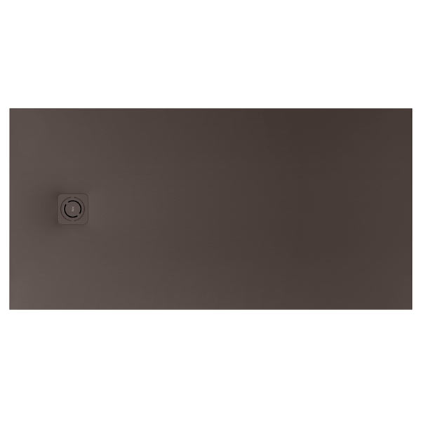 Plato de ducha extraplano de STONEX Terran-N 1800x800x33 mm, café, (APA0170832001660)