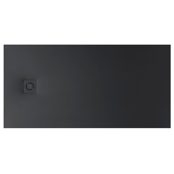 Plato de ducha extraplano de STONEX Terran-N 1800x900x33 mm, negro, (APA0170838401400)