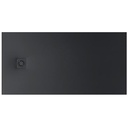 Plato de ducha extraplano de STONEX Terran-N 2000x1400x34 mm, negro, (APA017D057801400)