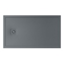 Plato de ducha extraplano de STONEX Terran-N con marco 1400x700x41 mm, pizarra, (APA025782BC01200)