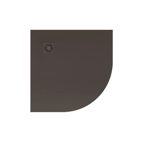 Plato de ducha angular extraplano de STONEX Terran-N 800x800x25 mm, café (APA0532032001660)