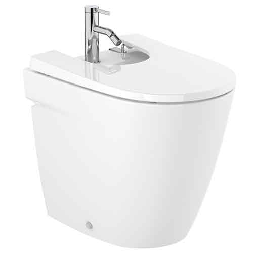 [UROC123] Bidé Ona con tapa, blanco