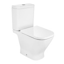 Inodoro completo Square, salida vertical (taza, cisterna alim. inf. y tapa amortiguada de SUPRALIT)