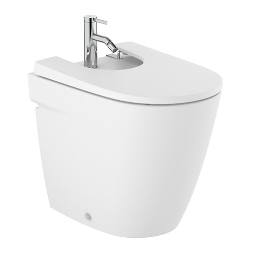 [UROC171] Bidé Ona con tapa, blanco mate
